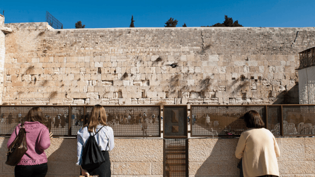 עם הראש בקיר